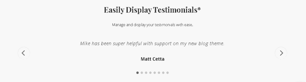 see the Mai Pro Theme Review Testimonials